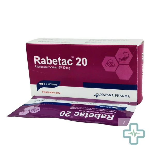 Rabetac 20 20 mg Tablet — Rabeprazole Sodium