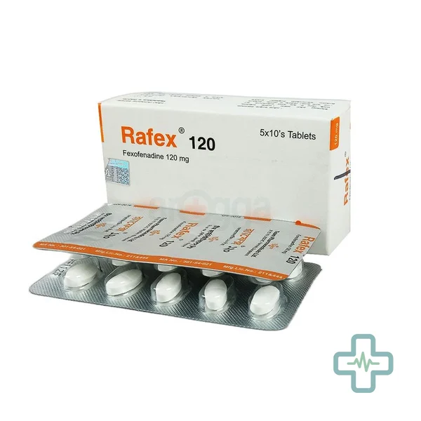 Rafex 120 120 mg Tablet — Fexofenadine Hydrochloride