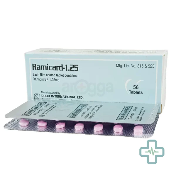 Ramicard 1.25 1.25 mg Tablet — Ramipril