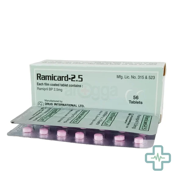 Ramicard 2.5 mg Tablet — Ramipril