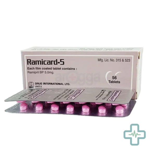Ramicard 5 mg Tablet — Ramipril