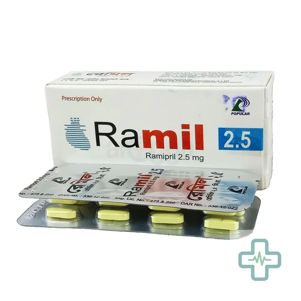 Ramil 2.5 mg Tablet — Ramipril