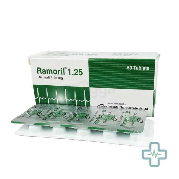 Ramoril 1.25 mg Tablet — Ramipril