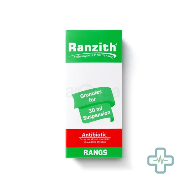 Ranzith 200 mg/5 ml Powder For Suspension — Azithromycin