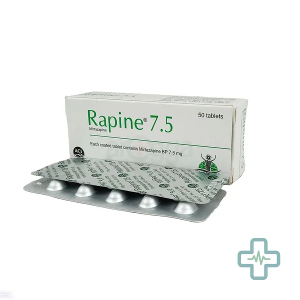 Rapine 7.5 7.5 mg Tablet — Mirtazapine