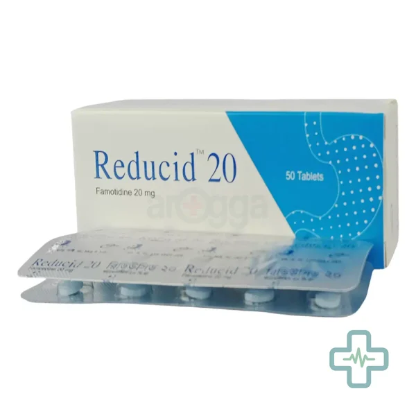 Reducid 20 20 mg Tablet — Famotidine