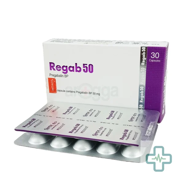 Regab 50 mg Capsule — Pregabalin
