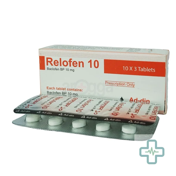 Relofen 10 mg Tablet — Baclofen