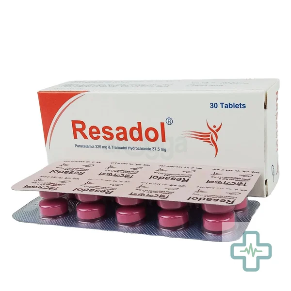 Resadol 325 mg + 37.5 mg Tablet — Paracetamol + Tramadol Hydrochloride
