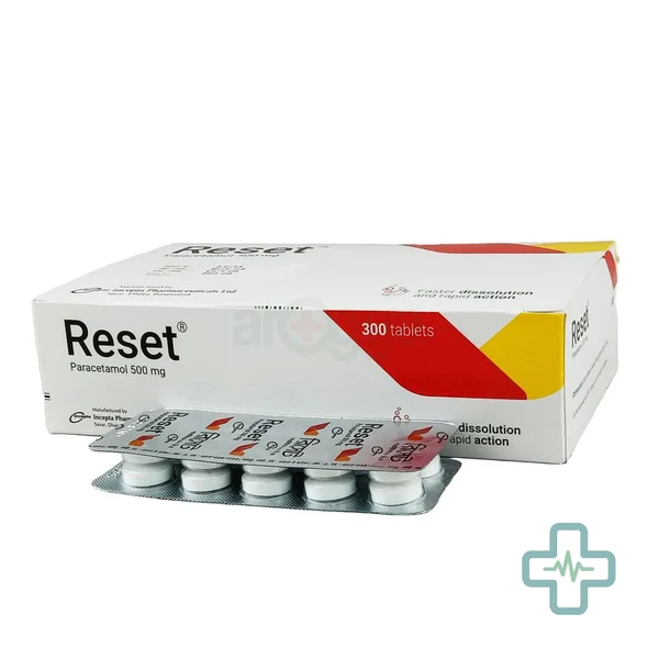 Reset 500 mg Tablet — Paracetamol