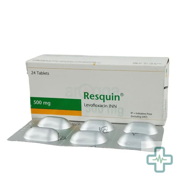 Resquine 500 mg Tablet — Levofloxacin