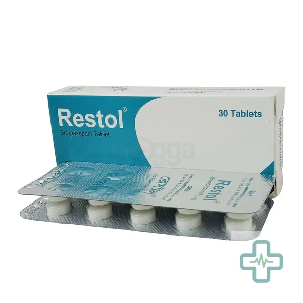 RESTOL 3 mg Tablet — Bromazepam