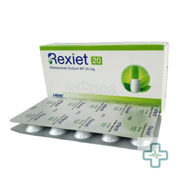 Rexiet 20 20 mg Capsule — Rabeprazole Sodium