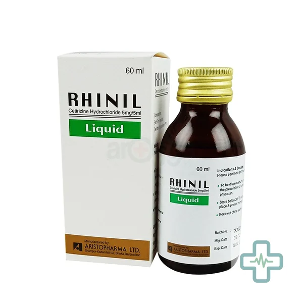 Rhinil 5 mg/5 ml Syrup — Cetirizine Dihydrochloride