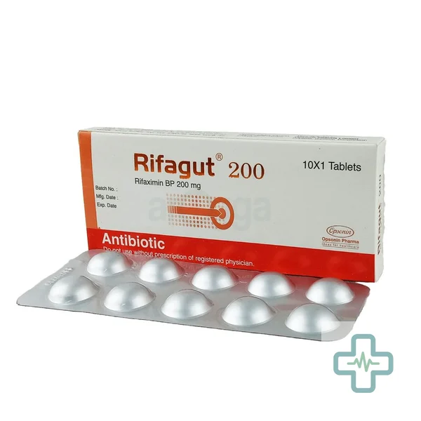 Rifagut 200 mg Tablet — Rifaximin