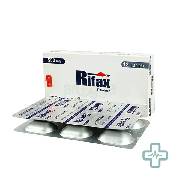 Rifax 550 550 mg Tablet — Rifaximin