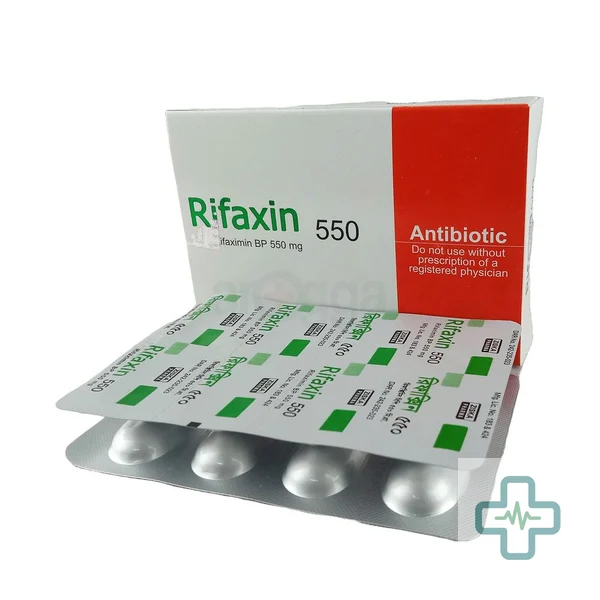 Rifaxin 550 mg Tablet — Rifaximin