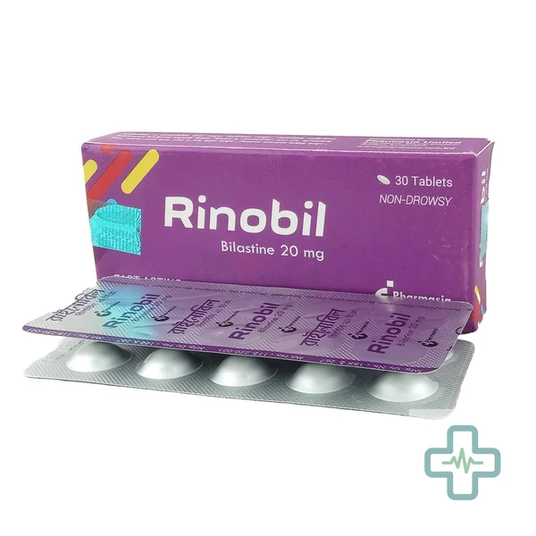 Rinobil 20 20 mg Tablet — Bilastine
