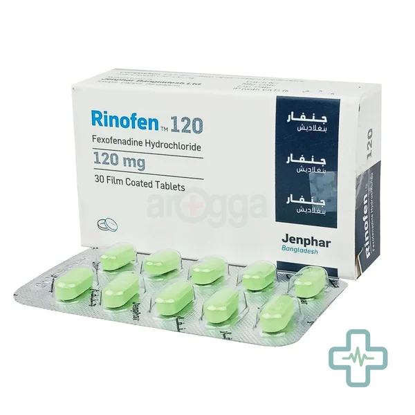 Rinofen 120 mg Tablet — Fexofenadine Hydrochloride