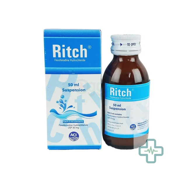 Ritch 30 mg/5 ml Suspension — Fexofenadine Hydrochloride