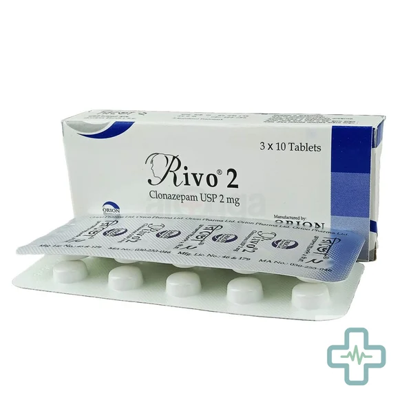 Rivo 2 mg Tablet — Clonazepam