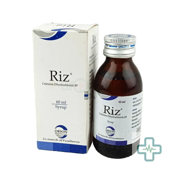 Riz 5 mg/5 ml Syrup — Cetirizine Dihydrochloride