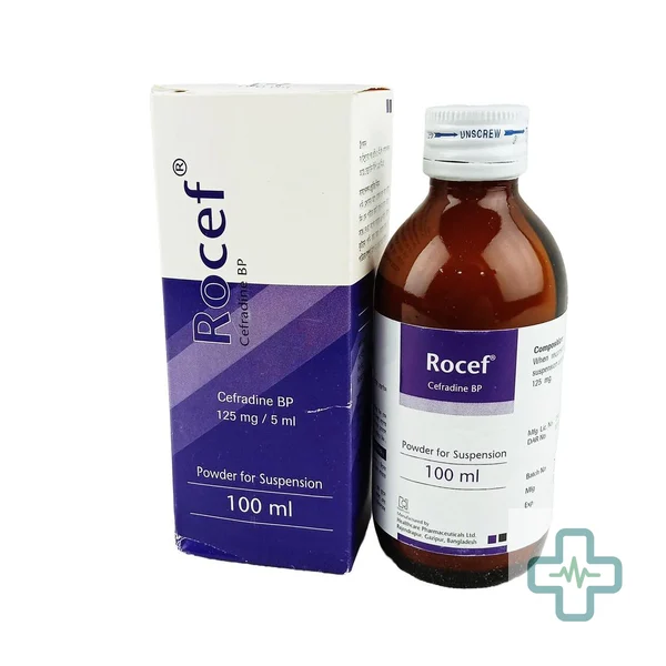Rocef 125 mg/5 ml Powder For Suspension — Cephradine