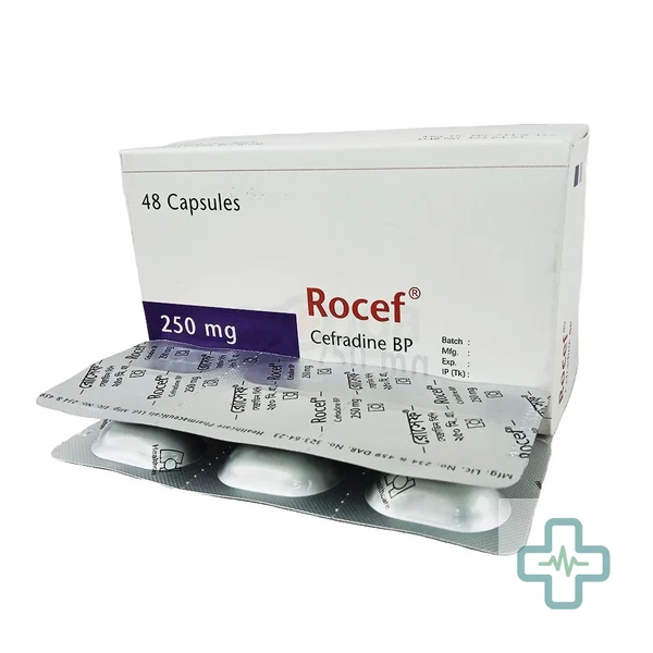 Rocef 250 mg Capsule — Cephradine