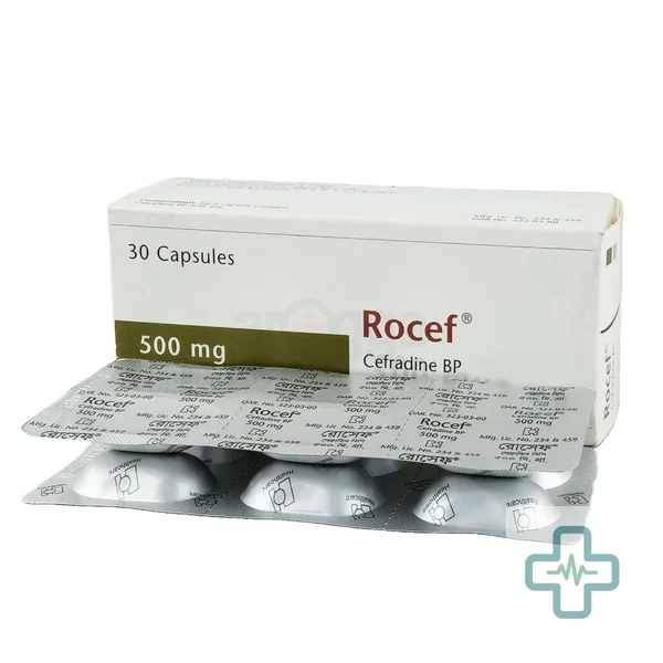 Rocef 500 mg Capsule — Cephradine