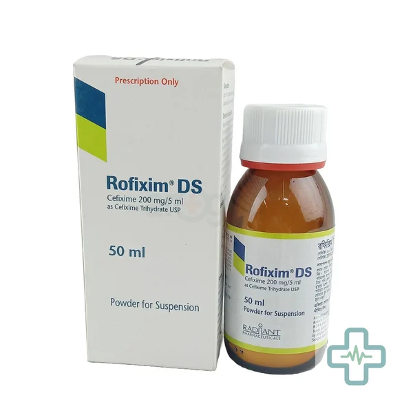 Rofixim DS 200 mg/5 ml Powder For Suspension — Cefixime