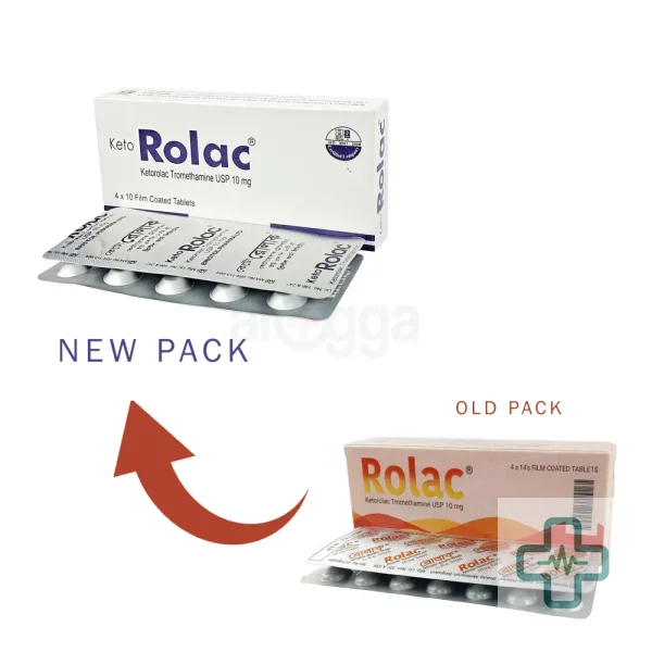 Rolac 10 mg Tablet — Ketorolac Tromethamine