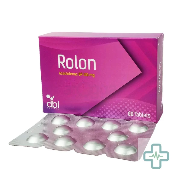 Rolon 100 100 mg Tablet — Aceclofenac