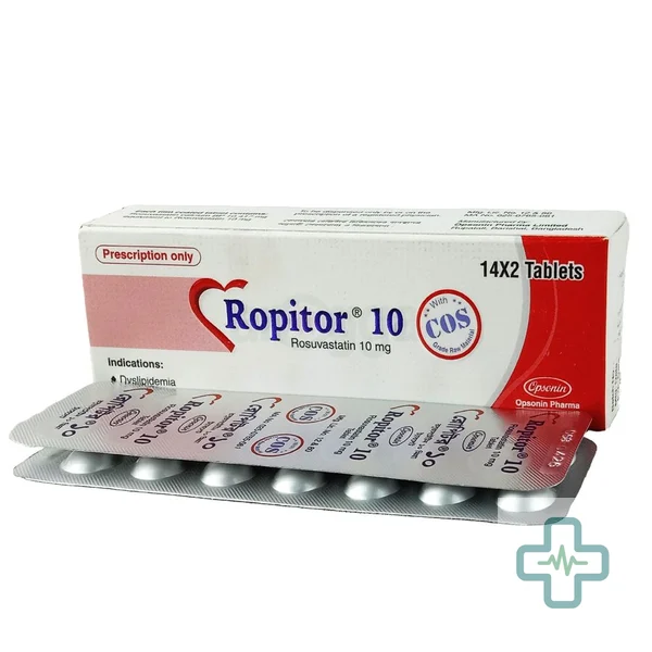 Ropitor 10 mg Tablet — Rosuvastatin