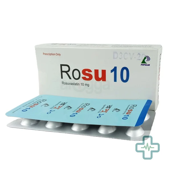 Rosu 10 mg Tablet — Rosuvastatin