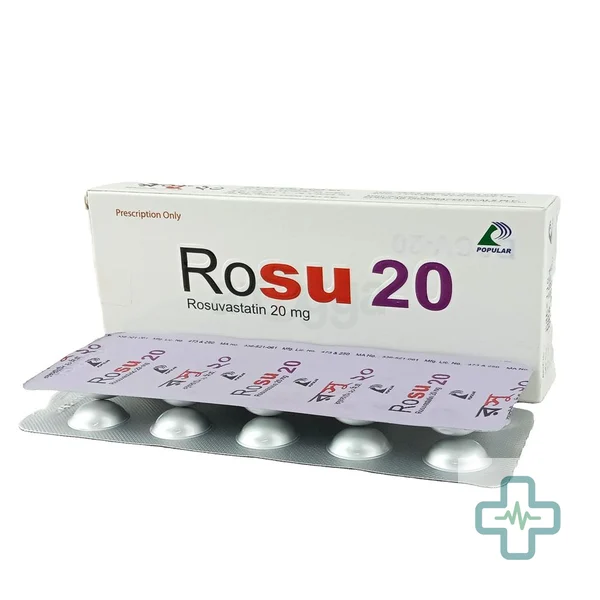 Rosu 20 mg Tablet — Rosuvastatin