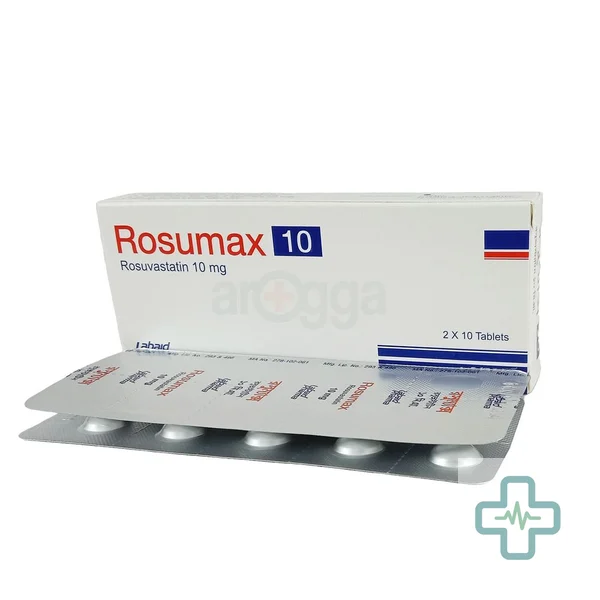 Rosumax 10 10 mg Tablet — Rosuvastatin
