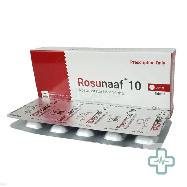 Rosunaaf 10 mg Tablet — Rosuvastatin