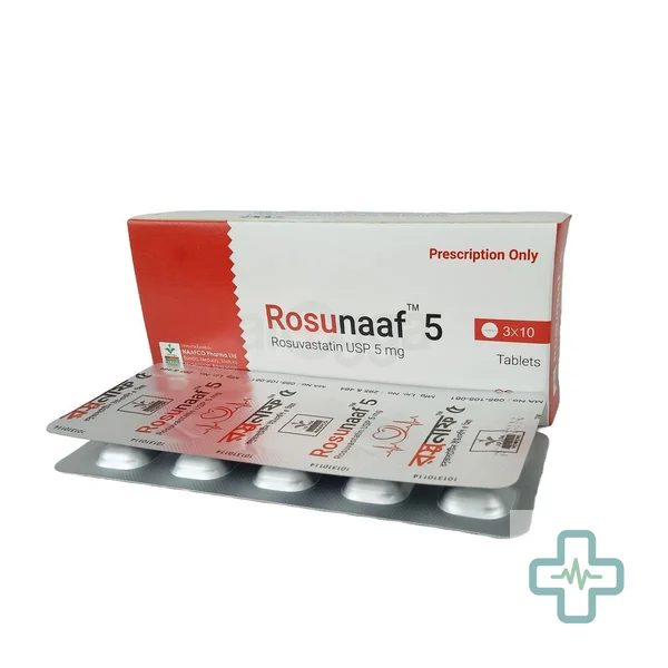 Rosunaaf 5 mg Tablet — Rosuvastatin