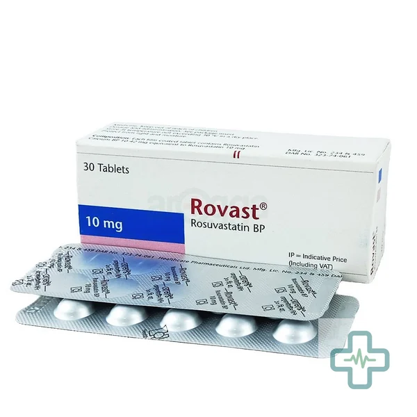 Rovast 10 mg Tablet — Rosuvastatin