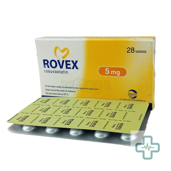 Rovex 5 5 mg Tablet — Rosuvastatin