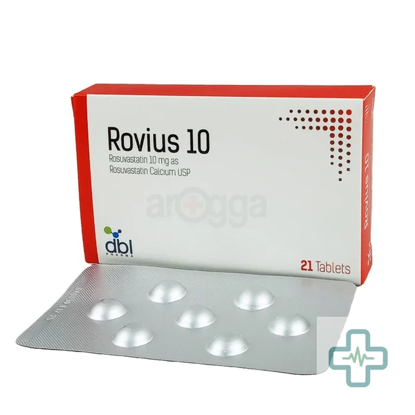 Rovius 10 10 mg Tablet — Rosuvastatin