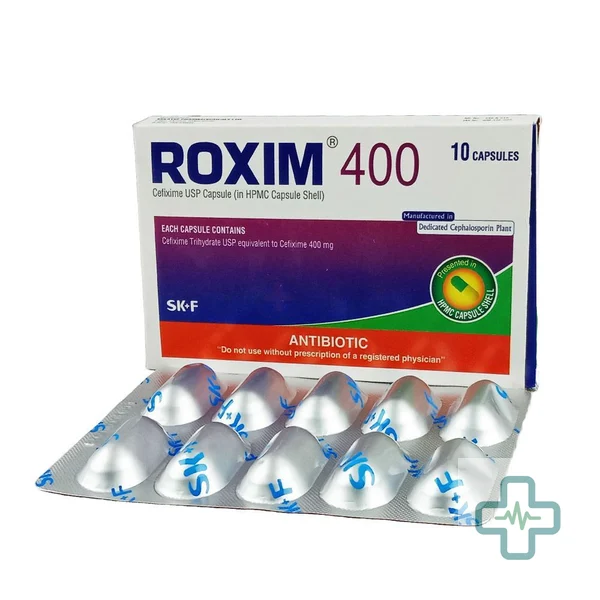 Roxim 400 mg Capsule — Cefixime