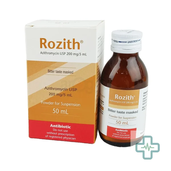 Rozith 200 mg/5 ml Powder For Suspension — Azithromycin