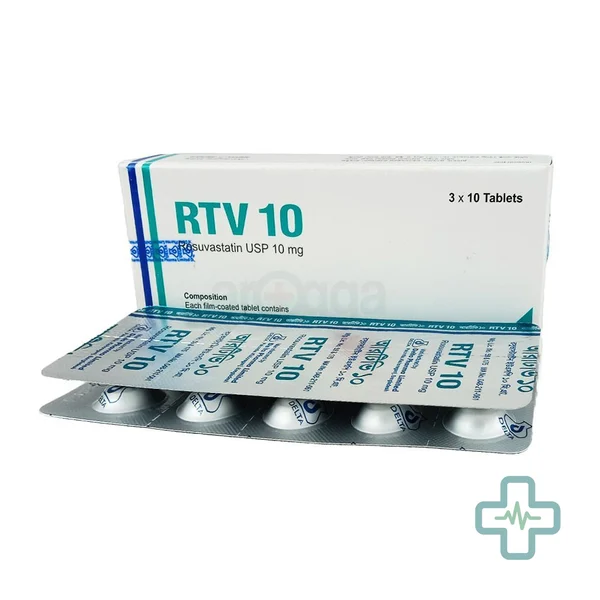 RTV 10 mg Tablet — Rosuvastatin
