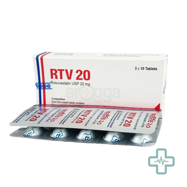 RTV 20 20 mg Tablet — Rosuvastatin
