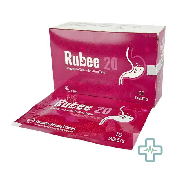 Rubee 20 20 mg Tablet — Rabeprazole Sodium