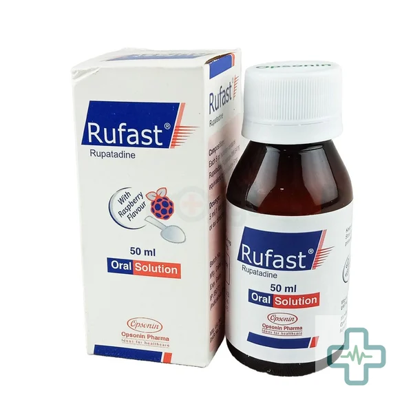 Rufast 100 mg/100 ml Oral Solution — Rupatadine