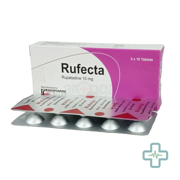 Rufecta 10 mg Tablet — Rupatadine