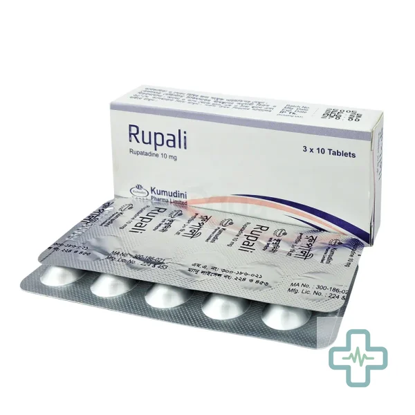 Rupali 10 10 mg Tablet — Rupatadine