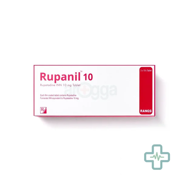 Rupanil 10 10 mg Tablet — Rupatadine
